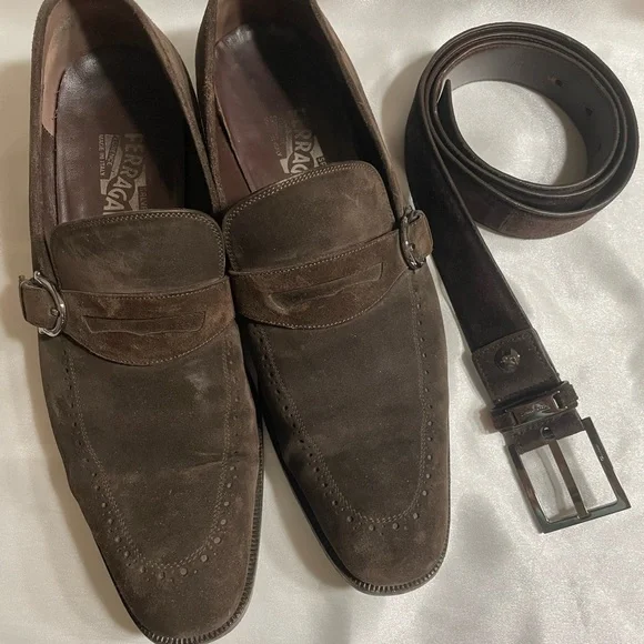 Salvatore Ferragamo | Shoes | Brown Suede Salvatore 